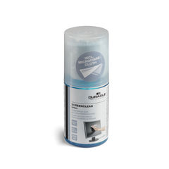 View more details about Durable Screenclean Cleaning Spray 200ml Can with Microfibre Cloth