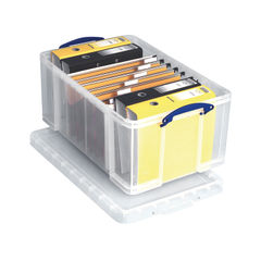 View more details about Really Useful 64L Clear Plastic Storage Box