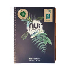 View more details about Nu Evolve Recycled Project Book A4 Black