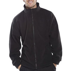 View more details about Standard Fleece Jacket Black Large