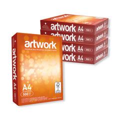 View more details about Artwork A4 White Paper (Pack of 2500)