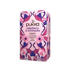 View more details about Pukka Elderberry and Echinacea Organic Tea Bags (Pack of 20)