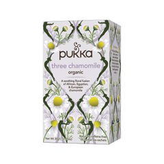 View more details about Pukka Three Chamomile Organic Tea Bags (Pack of 20)