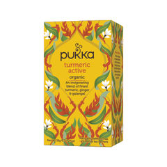 View more details about Pukka Turmeric Active Organic Tea Bags (Pack of 20)