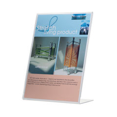 View more details about Q-Connect Slanted Sign Holder L-Shape Side-Loading A5