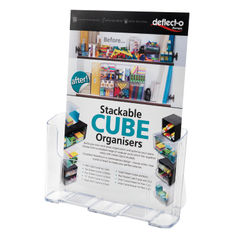 View more details about Deflecto Clear A4 Literature Holder