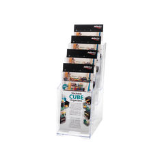 View more details about Deflecto 4 Tier Literature Holder 1/3 A4