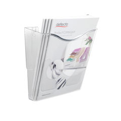 View more details about Deflecto A4 Crystal Portrait Literature Holder