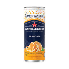 View more details about San Pellegrino Aranciata Orange 330ml Can (Pack of 24)