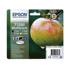 View more details about Epson T1295 High Capacity Ink Multipack - C13T12954012