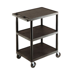 View more details about GPC Three Shelf Black Service Trolley