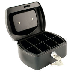 View more details about Q-Connect Cash Box 6 Inch Black