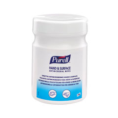 View more details about Purell Hand/Surface Antimicrobial Wipes Tub (Pack of 270)