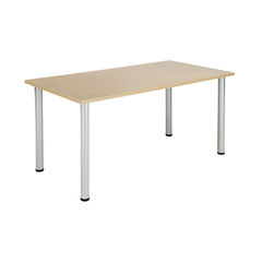 View more details about Jemini 1600x800mm Maple Rectangular Meeting Table
