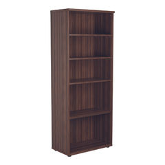 View more details about Jemini 2000 x 450mm Dark Walnut Wooden Bookcase