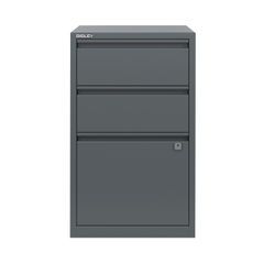 View more details about Bisley Grey A4 3 Drawer Combination Home Steel Filer