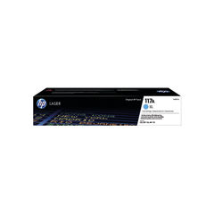View more details about HP 117A Cyan Laser Toner Cartridge - W2071A