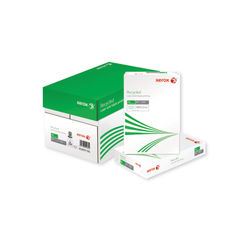 View more details about Xerox A4 80gsm Recycled Paper (Pack of 2500)