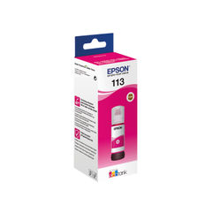 View more details about Epson 113 Ecotank Magenta Ink Bottle - C13T06B340