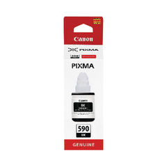 View more details about Canon GI-590BK Black Ink Bottle - High Capacity - 1603C001