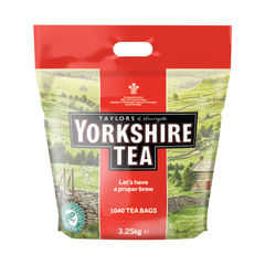 View more details about Yorkshire Tea Bags (Pack of 1040)