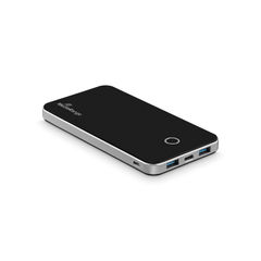 View more details about MediaRange Black/Silver 10000mAh Mobile Charger Powerbank