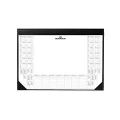 View more details about Durable Black Calendar Pad Desk Mat