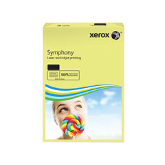 View more details about Xerox Symphony A3 Pastel Yellow 80gsm Paper (Pack of 500)