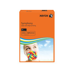 View more details about Xerox Symphony A4 Orange 80gsm Paper (Pack of 500)