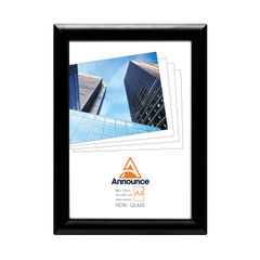 View more details about Announce Black A4 Snap Frame