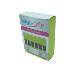 View more details about Ergo-Brite Yellow Highlighters (Pack of 10)