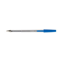 View more details about Q-Connect Medium Blue Ballpoint Pen (Pack of 50)