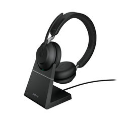 View more details about Jabra Evolve2 65 Link380C UC Stereo Stand Black