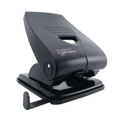 View more details about Rapesco 835-P Heavy Duty Two-Hole Punch Black