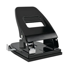 View more details about Black Heavy Duty Metal and Plastic Hole Punch 40 Sheet