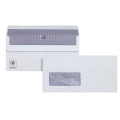 View more details about Plus Fabric DL Envelopes Window Wallet White (Pack of 250)