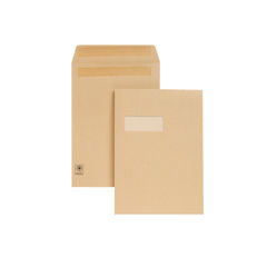 View more details about New Guardian Manilla C4 Self Seal Window Envelopes 130gsm (Pack of 25)