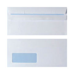 View more details about DL White Self Seal 90gsm Window Envelope (Pack of 1000)