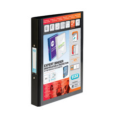 View more details about Elba Vision A4 Black 25mm 2 O-Ring Binder