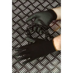 View more details about Polyco Size 9 Black Polyurethane Coated Nylon Gloves