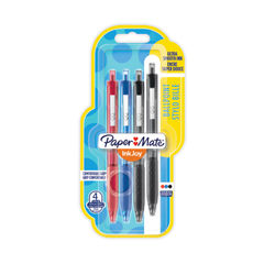 View more details about Paper Mate Inkjoy 300 Assorted Ballpoint Pens (Pack of 4)