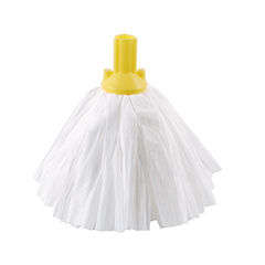 View more details about Exel Big White Yellow Mop Heads (Pack of 10)