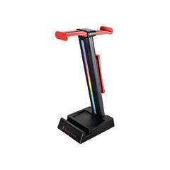 View more details about SureFire Vinson N1 Dual Balance Gaming RGB Headset Stand Red