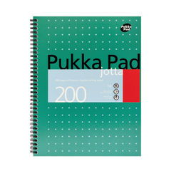 View more details about Pukka Pad A4 Wirebound Metallic Jotta Pad (Pack of 3)