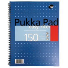 View more details about Pukka Pad Easy-Riter A4 Ruled Metallic Notepad (Pack of 3)