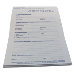 View more details about Wallace Cameron Accident Report Book