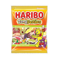 View more details about Haribo Tangfastics Sweets Bag 160g (Pack of 12) 145800