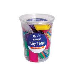 View more details about Kevron Standard Key Tags Assorted (Pack of 50)