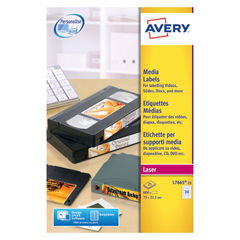 View more details about Avery Data Cartridge White Labels 70 x 21.1mm (Pack of 600)