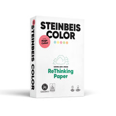 View more details about Steinbeis Pink MagicColour A4 Paper (Pack of 500)